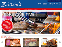 Tablet Screenshot of brittains-stores.com